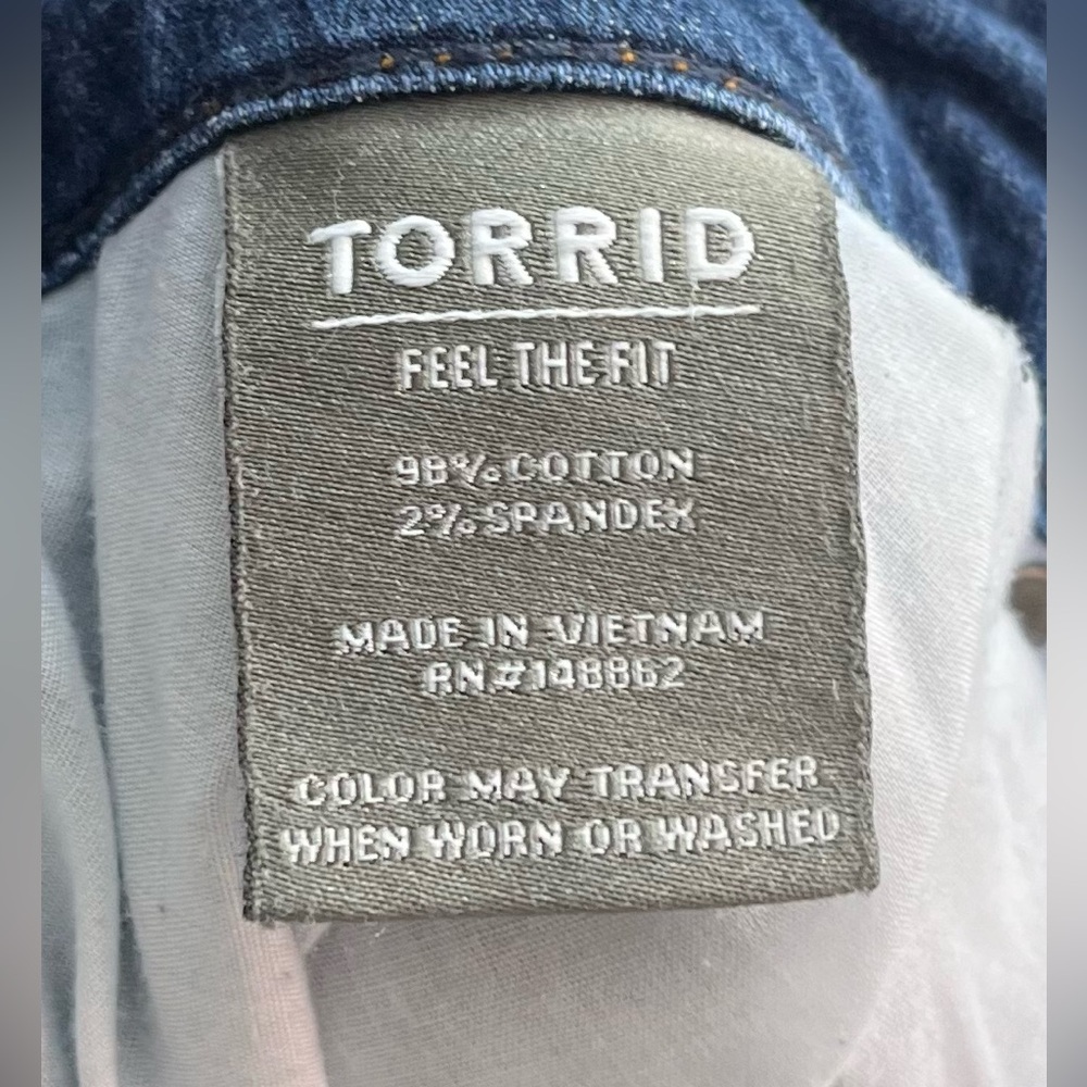 TORRID boyfriend Straight Leg 26 R - Picture 5 of 5